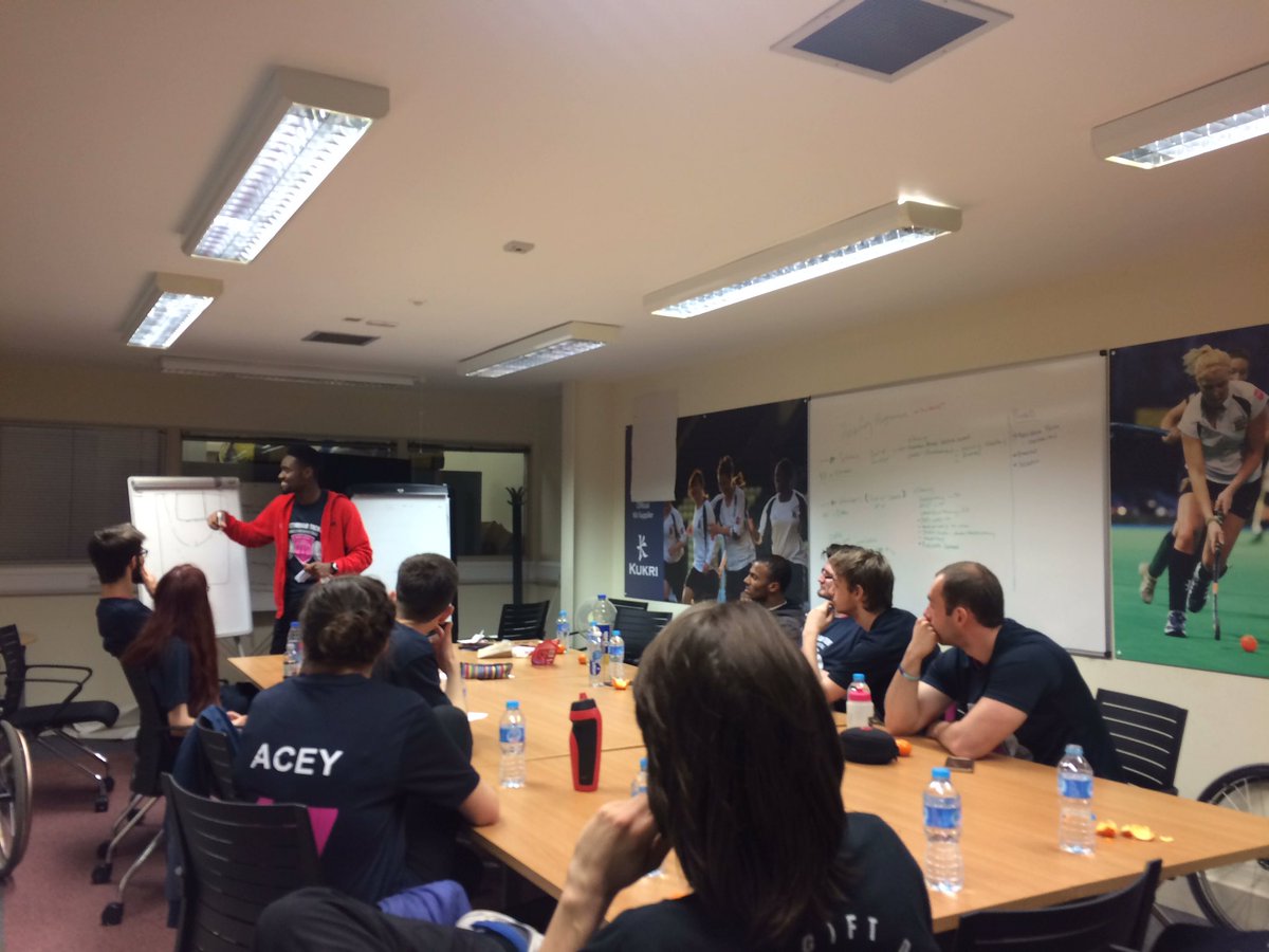 NTUWB's tweet photo. Team talk before the big game. T-25 mins till warm up at #NottsVarsity17 https://t.co/osaRiD6HIb