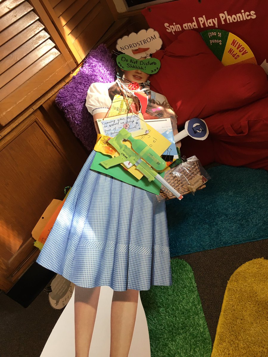PagelBevin's tweet photo. We have a visitor in the Learning Center. Dorothy is exhausted and now resting! https://t.co/NywjCQbUyJ