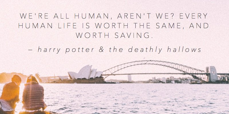 WritersEdit's tweet photo. We're all human, aren't we? #HarryPotter #Inspiration https://t.co/SZRy1XamMb