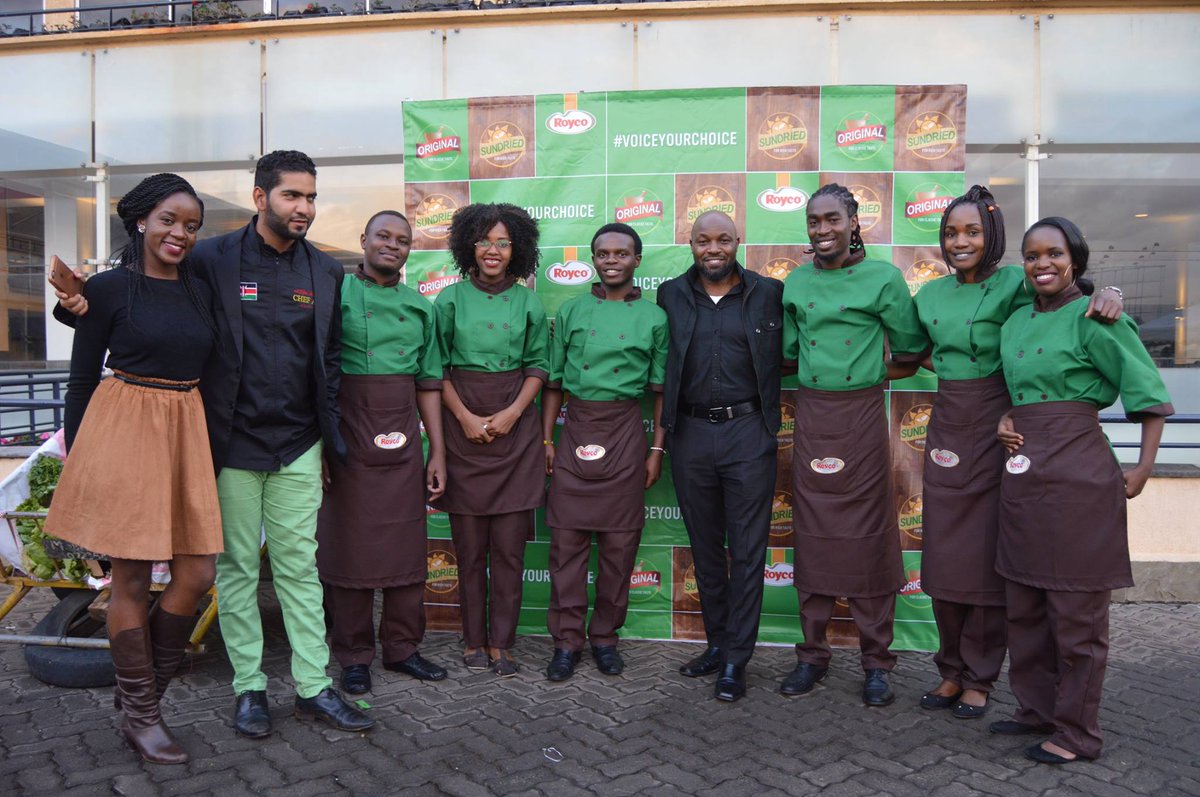 JijiVentures's tweet photo. Our Brand ambassadors at the Royco Kenya Cook Off Between #TeamSundried and #TeamOriginal #NoOneDoesItBetter https://t.co/UF8ToBKwbF