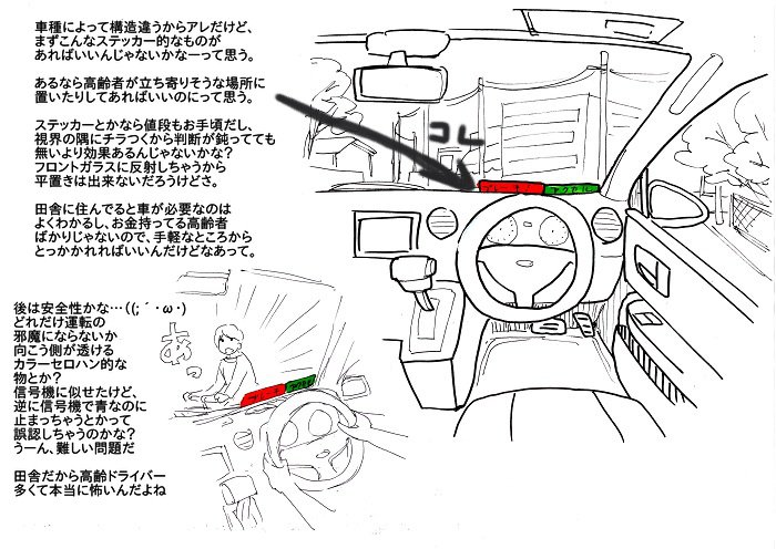 アクセルとブレーキ Twitter