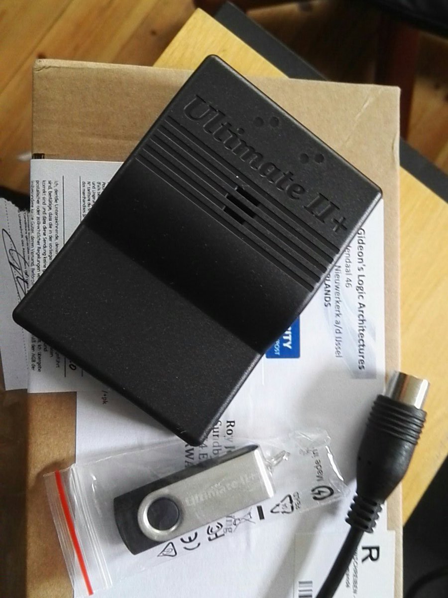 Rotteroy's tweet photo. It is possible that today will be the best day in my c64 retro life #ultimateii+ #c64 #hardware #RETROGAMING https://t.co/58ejloCUOQ