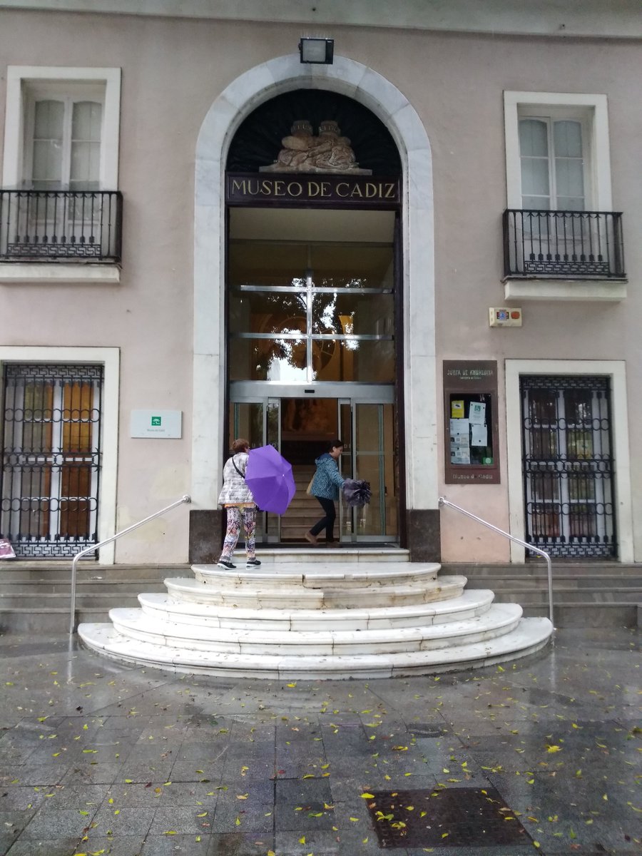 MuseoCadiz's tweet photo. Hoy hace un día perfecto para refugiarte de la lluvia en @MuseoCadiz y empaparte de Arte e Historia. @CulturaAND https://t.co/tOZyFTUHp4
