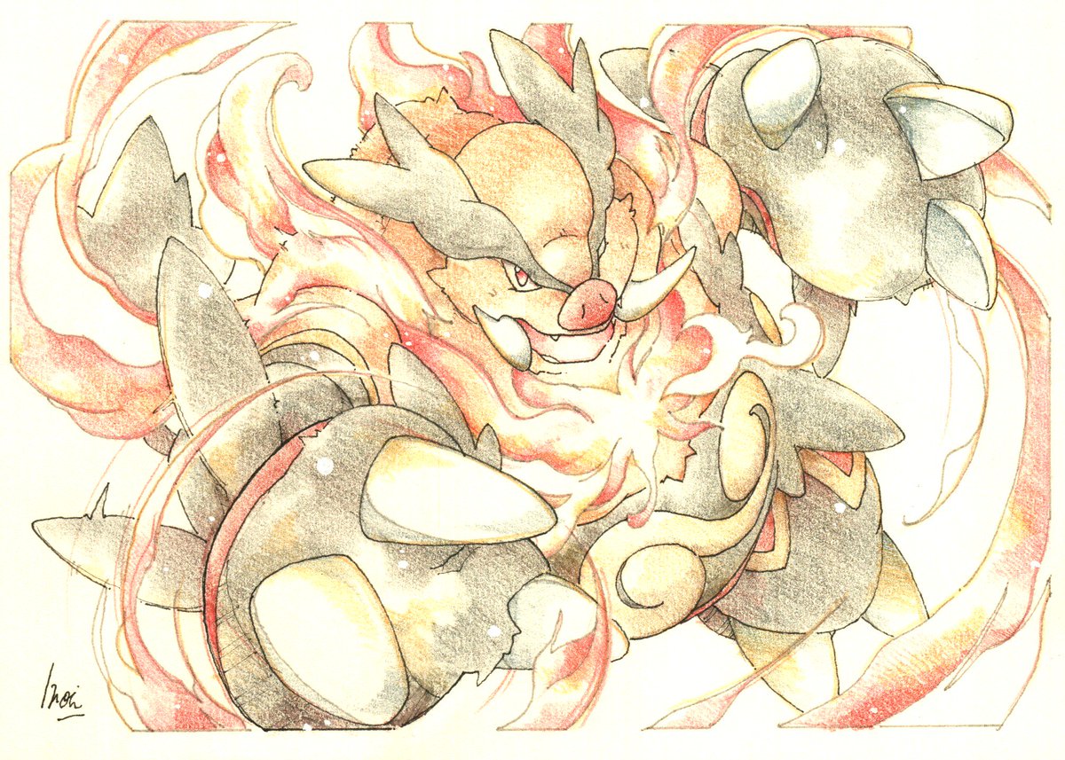 Inori Sur Twitter 今日のポケモン図鑑 no 486 エンブオーの フレアドライブ Inori Sur Twitter 今日のポケモン図鑑 no 486 エンブオーの フレアドライブ