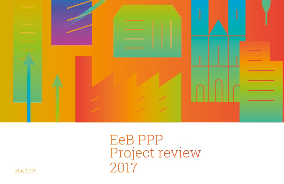 ECTPSecretariat's tweet photo. EeB PPP Project Review 2017 is online! Check out 155 #FP7 and #Horizon2020 #research projects on #energyefficiency https://t.co/gBvuQFj8Sp https://t.co/dH8XeW5CY9