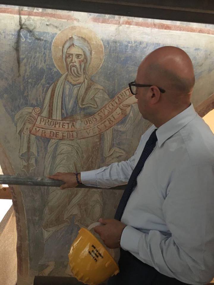 Un impegno che avevo assunto fin dal primo giorno. Finalmente sono partiti i restauri di S.Angelo in Formis grazie <a href="/ALES_SpA/">ALES-SpA</a> e @MiBACT