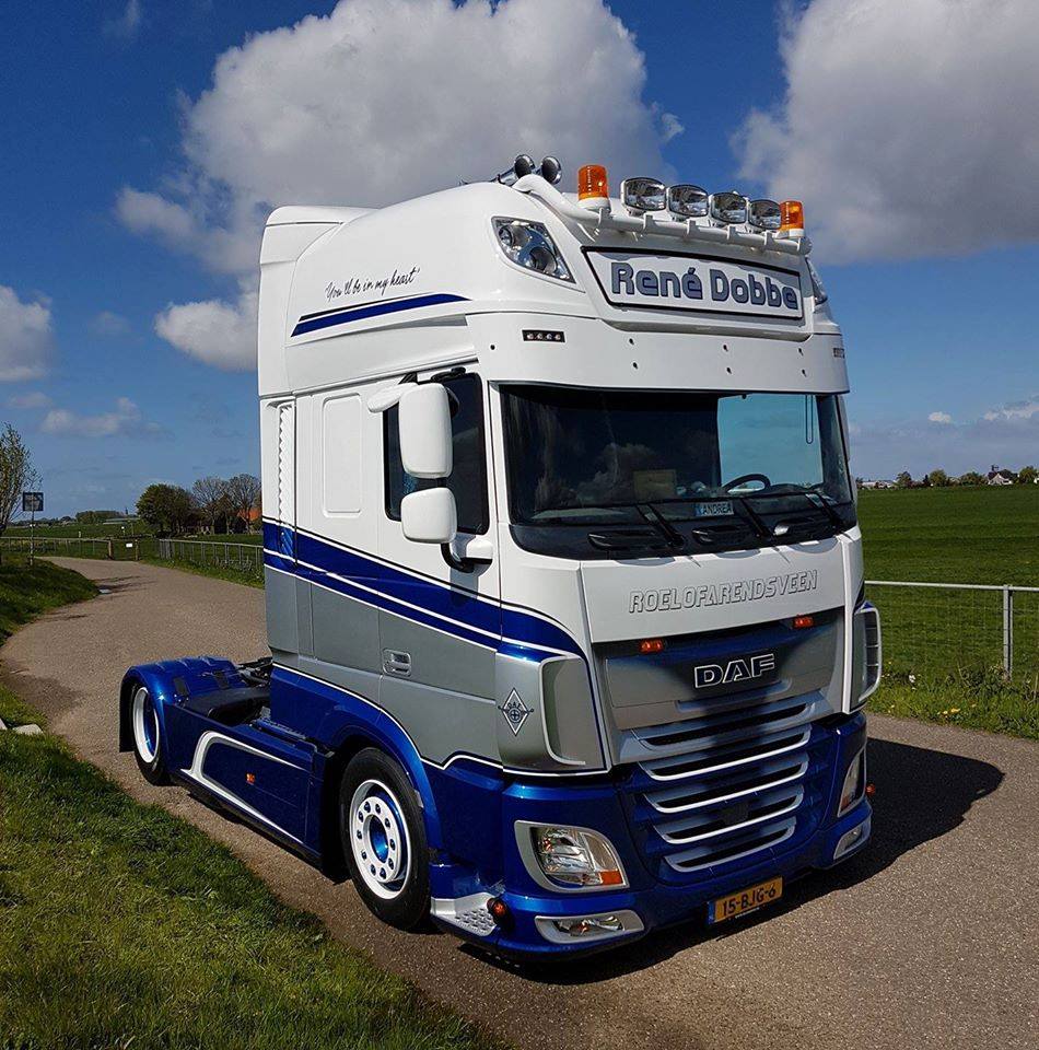 Veap Shield United on Twitter: "Prachtige DAF XF 106 low deck voorzien
