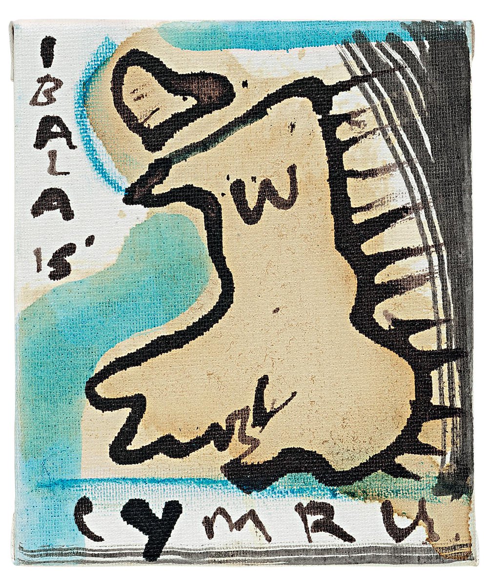 bobacollection's tweet photo. Our penultimate look at the #WelshCollection is @iwanbala56's 'Cymru' for @imago_mundi_art - more on our website page dedicated to #WelshArt https://t.co/auZX6uSNDs