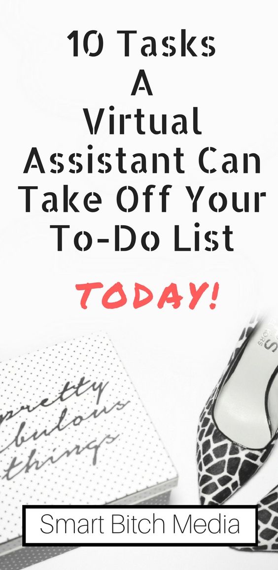smartbitchmedia's tweet photo. 10 Tasks A Virtual Assistant Can Help You With TODAY!  https://t.co/nlX16pNBbl https://t.co/wGptRAjHwW