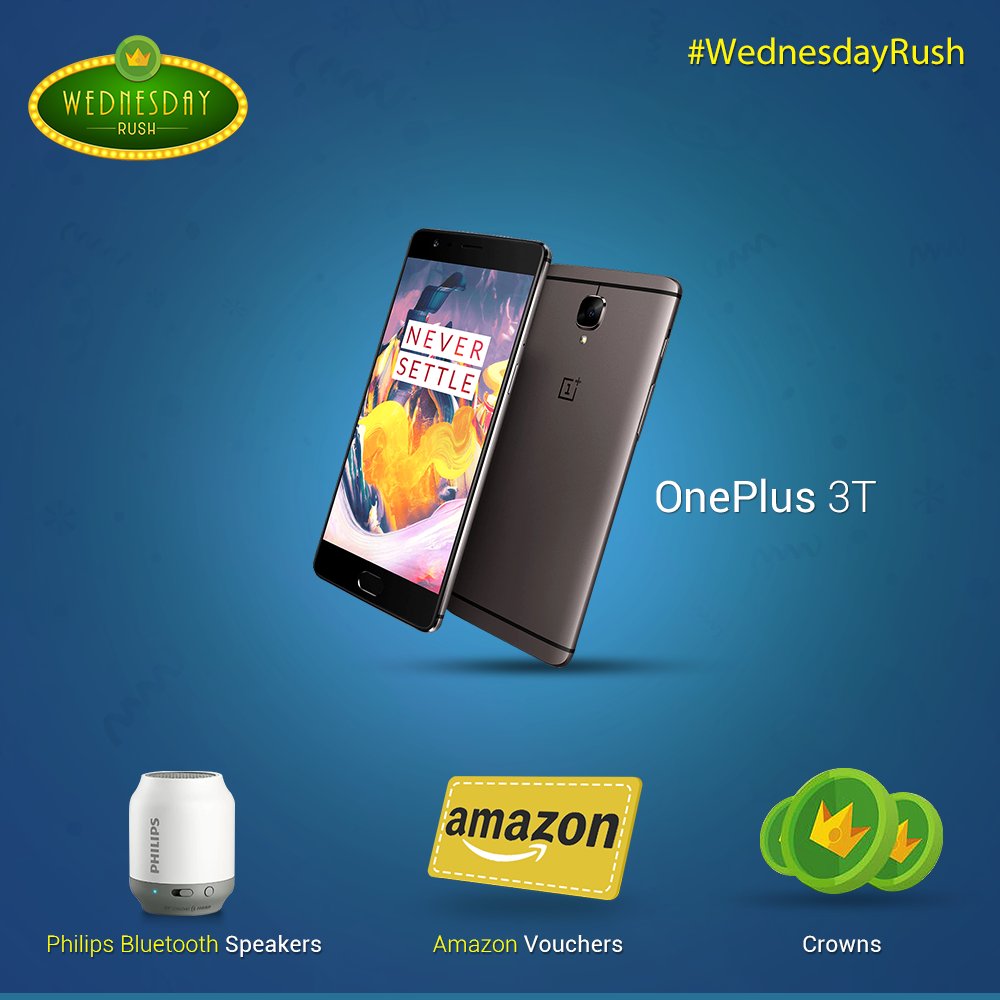 IpsosCrownit's tweet photo. Have you referred your friends to Crownit?
Open your #CrownitApp at 3 PM and win bumper prizes in #WednesdayRush๐ https://t.co/PkiEvDvaZv