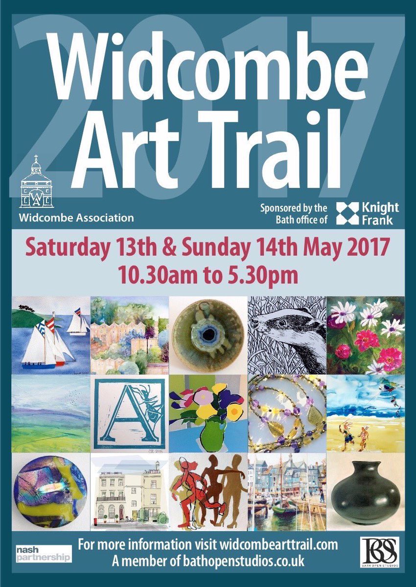 Widcombe Art Trail is this weekend! Come and enjoy the art and explore the hidden corners of this lovely part of Bath. <a href="/InBath/">InBath</a> <a href="/BathEcho/">Bath Echo</a>