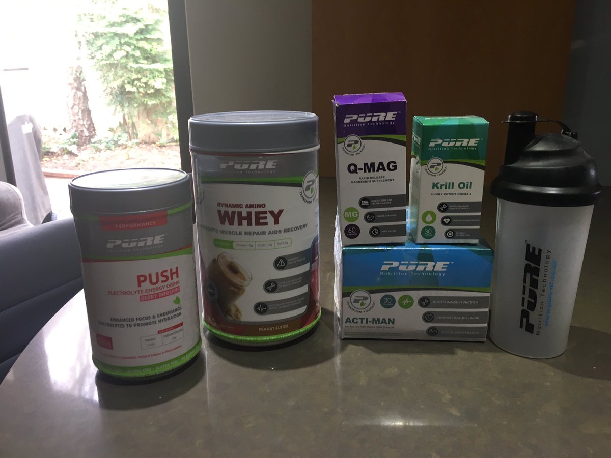 What a privelege to be associated with <a href="/purentsa/">PURE Nutrition Tech</a> . Helping me to perform at my best! #movingboundaries