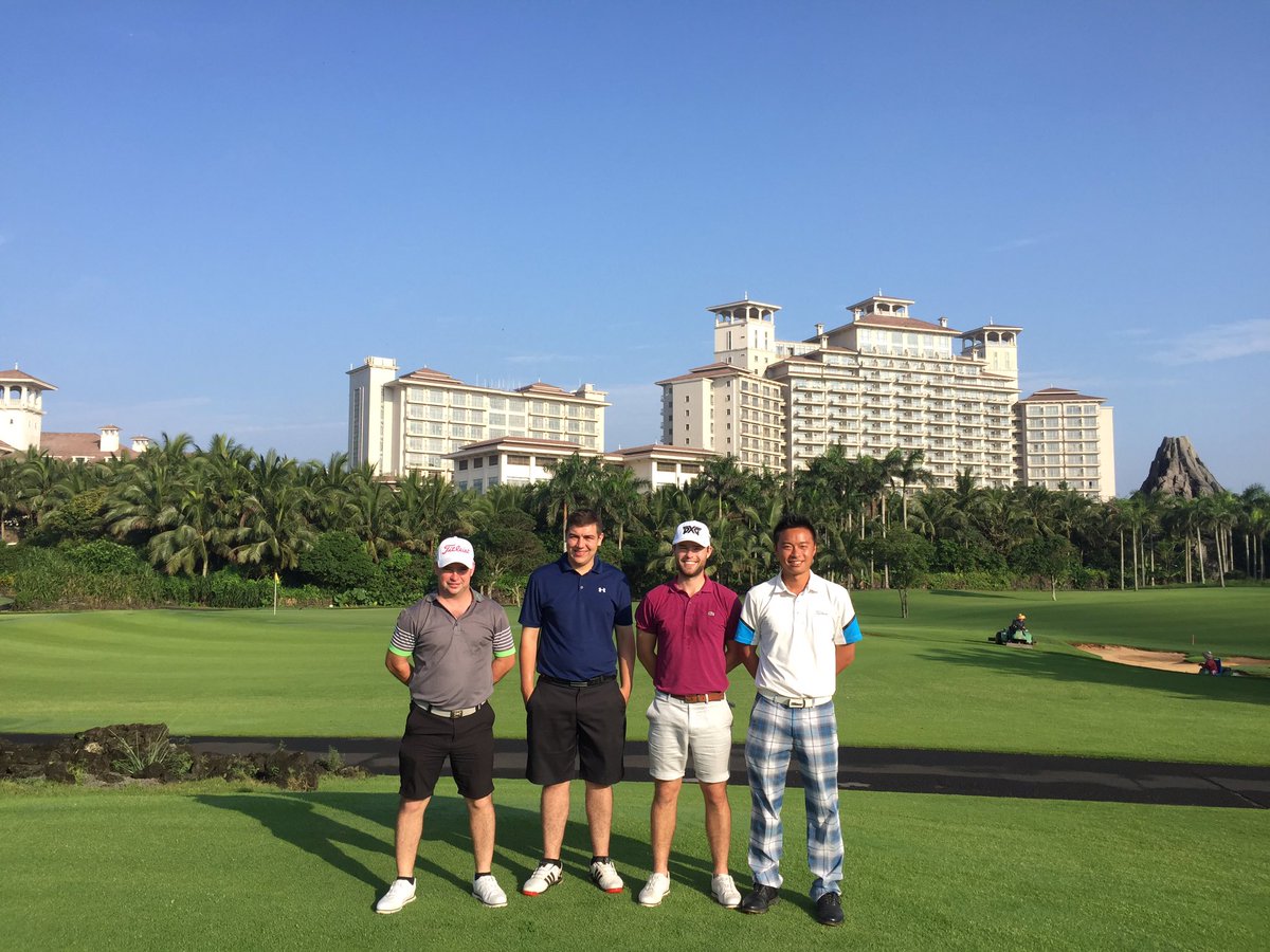 dharrisongolf's tweet photo. A great couple of days playing at Mission Hills Haikou resort! https://t.co/xZTagr6zvJ