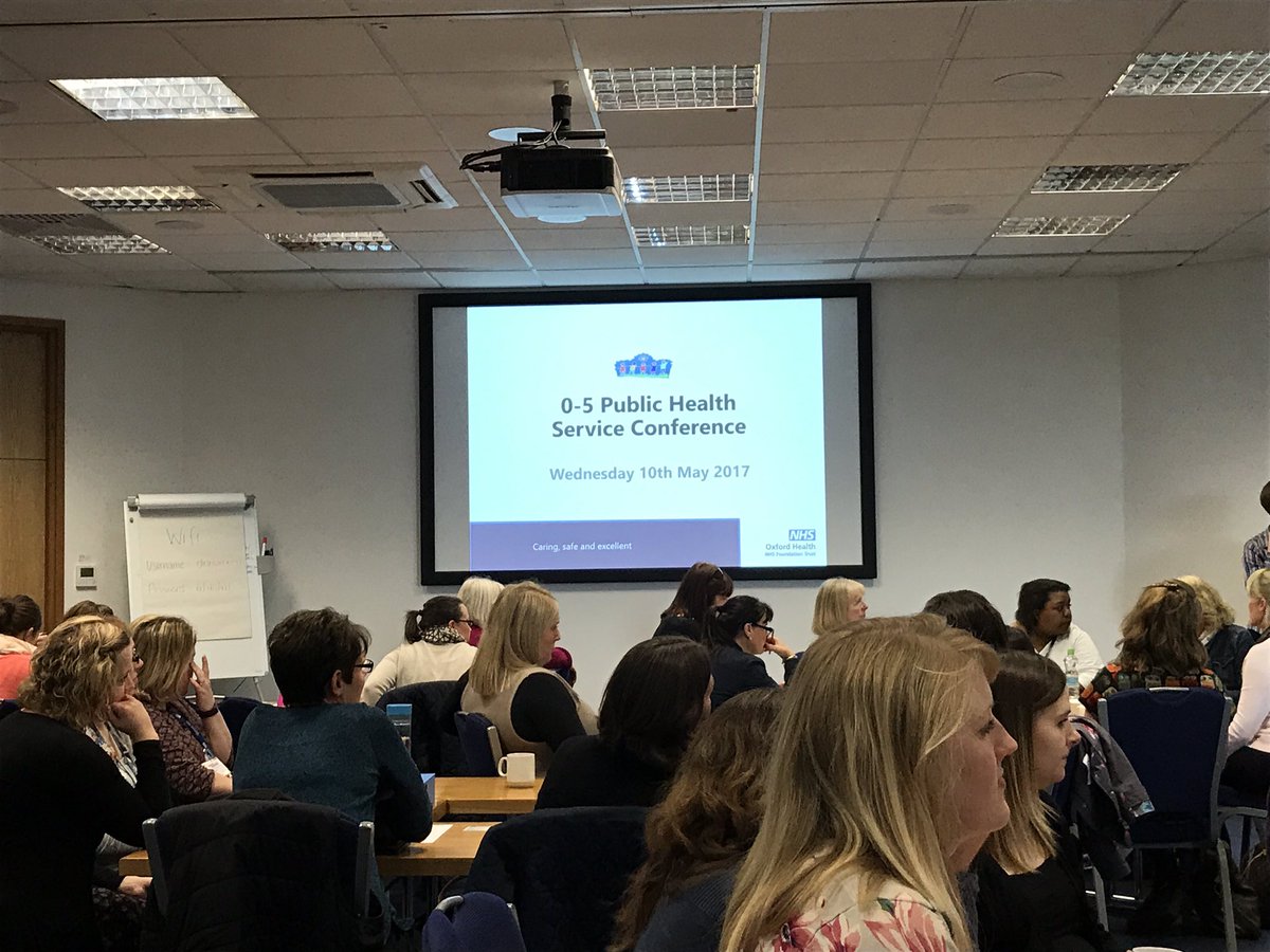 DrEllenG's tweet photo. Fab morning at the 0-5 Public Health conf where we'll be talking about the @StartHappy study with FNP + HV teams from @OxfordHealthNHS https://t.co/aoWiiYimCw
