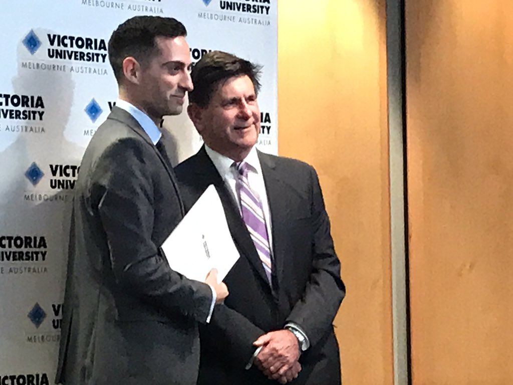 PeterDawkinsAO's tweet image. Congratulations Sebastian Au on winning the College of Business Deans Scholars Award tonight