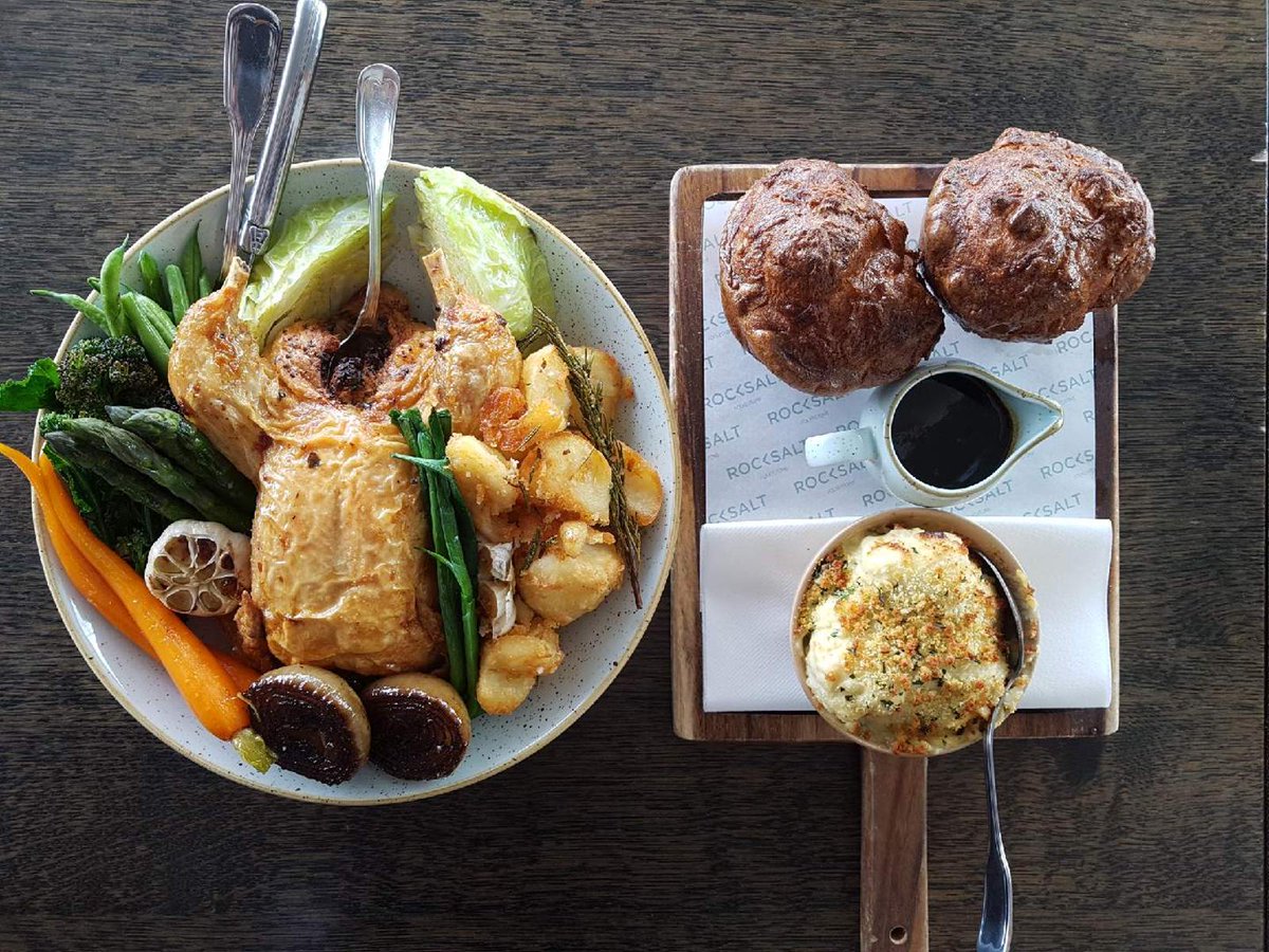 Our newest addition! Sunday Family Roast Chicken 2 share for 4, roasties, vegetables, Yorkshire Pudding &amp; gravy.
£55 only @MarkSargey10