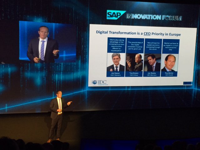 AntoniaSAshton's tweet photo. @IDC 's Phil Carter on the Dawn of Digital Economy & new Rules, Roles & Requirements @sapforum #SAPvision #SAPgrowthdrivers #sapinnovation https://t.co/YiqJ9sRbnn