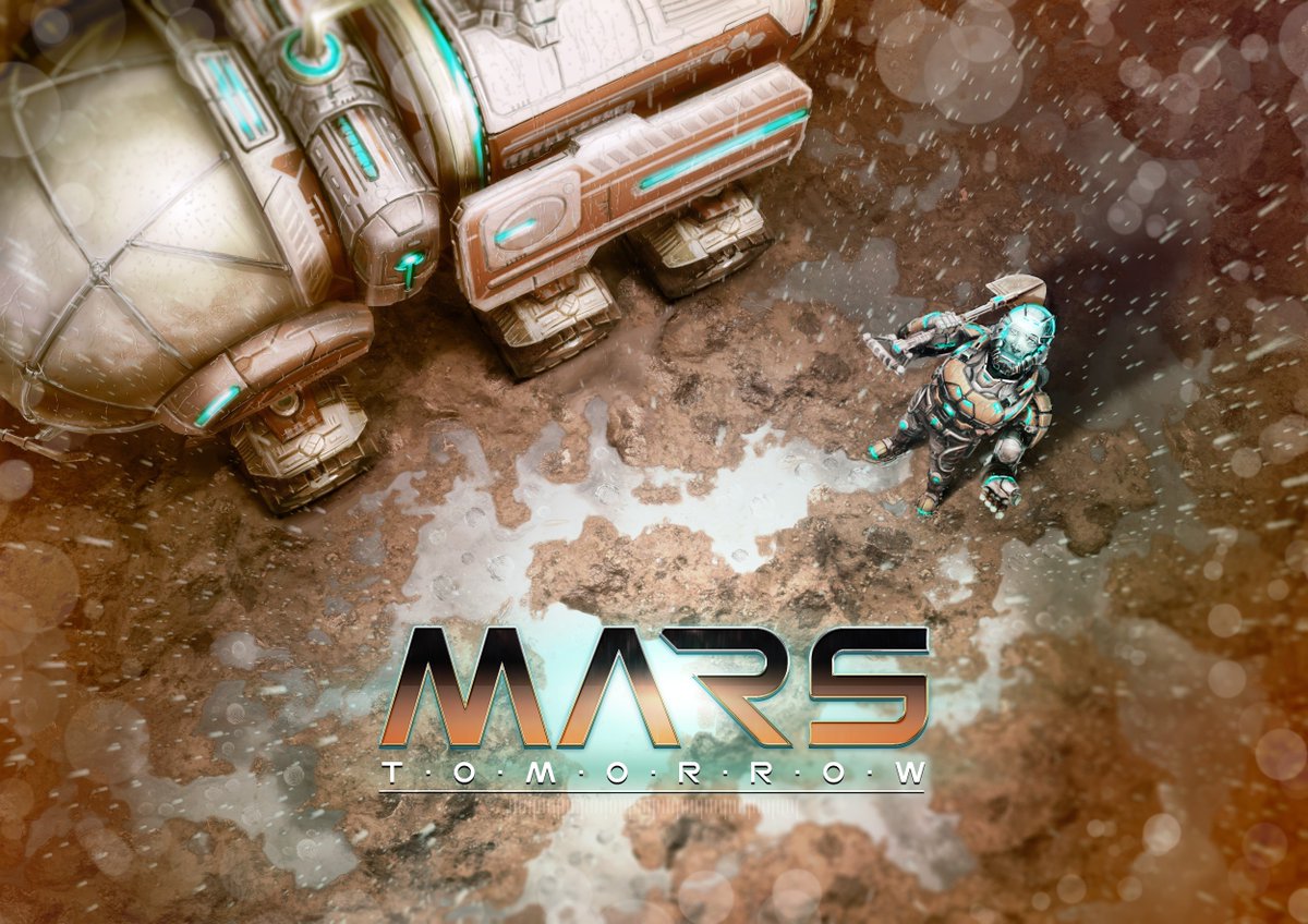 MarsTomorrow's tweet photo. It’s #wallpaperwednesday 
Check out our  #nonviolent  #economic #simulation on #Mars (ios &amp; Android)
https://t.co/HIm3qTwkwN

 #iPadProGame https://t.co/Rx9OJzJGGV