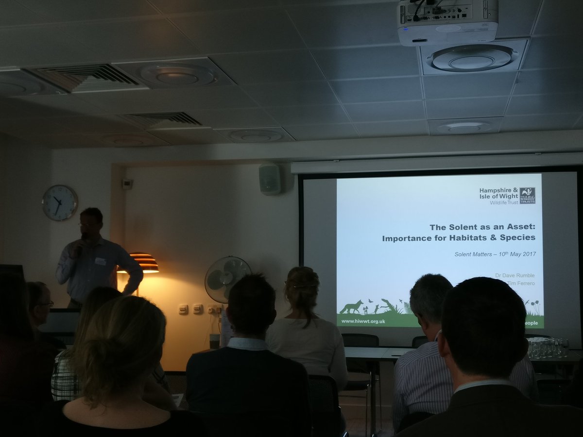 solent_forum's tweet photo. @HIWWTMarine speaking about the Importance of Habitats and Species at #SolentForum25 https://t.co/EmjZttUSVO