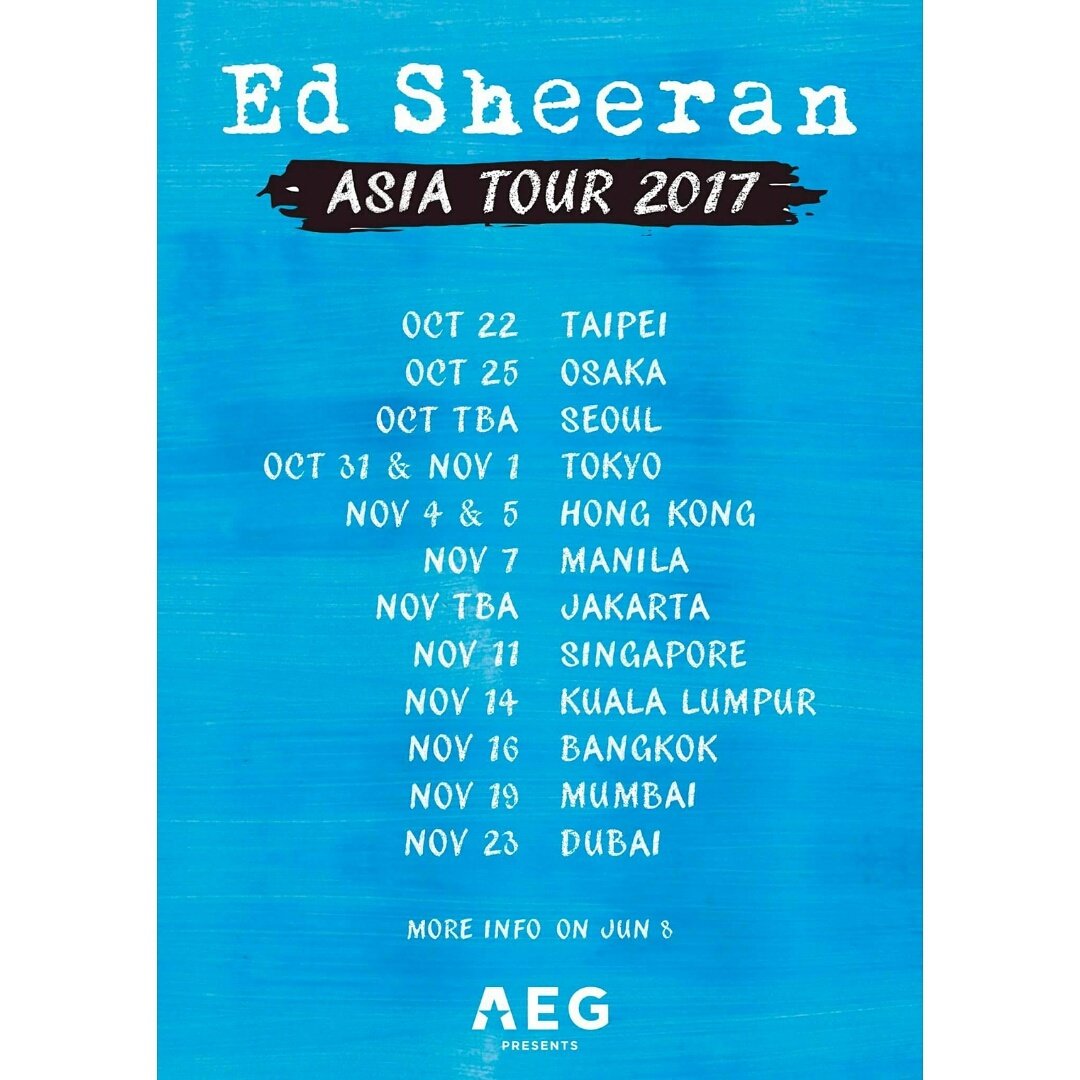 jcangue2's tweet photo. RT if you are excited to see @edsheeran in Manila! #DivideTourMNL by... https://t.co/RTWte9NRQ3 by #angelaczandra via @c0nvey https://t.co/I5RTKVhYso