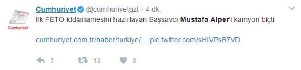 kelkitlioglumrt's tweet photo. Bu tweeti silip kurtulacağınızı mı sanıyorsunuz?! Rezilller! @cumhuriyetgzt https://t.co/mwiBow0zLC