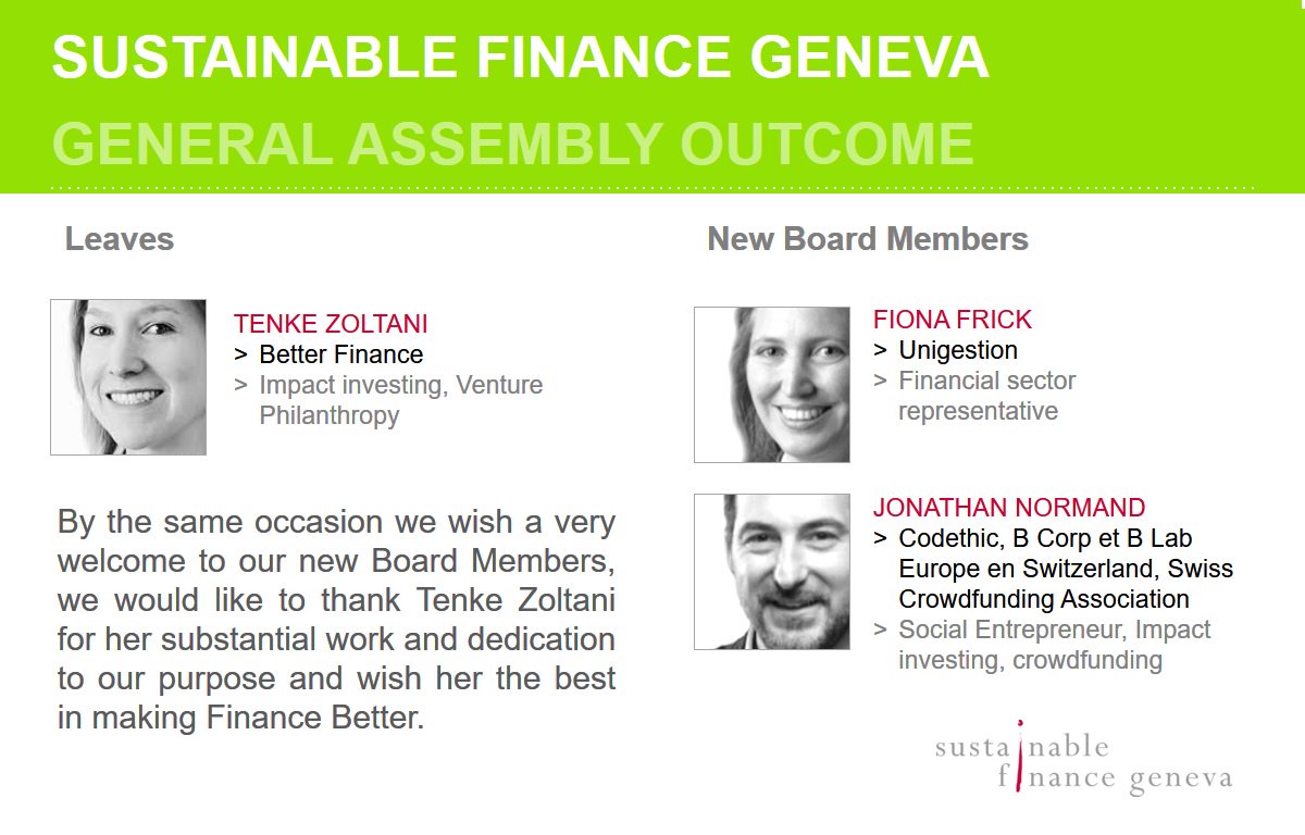 SFG - Sustainable Finance Geneva tweet media