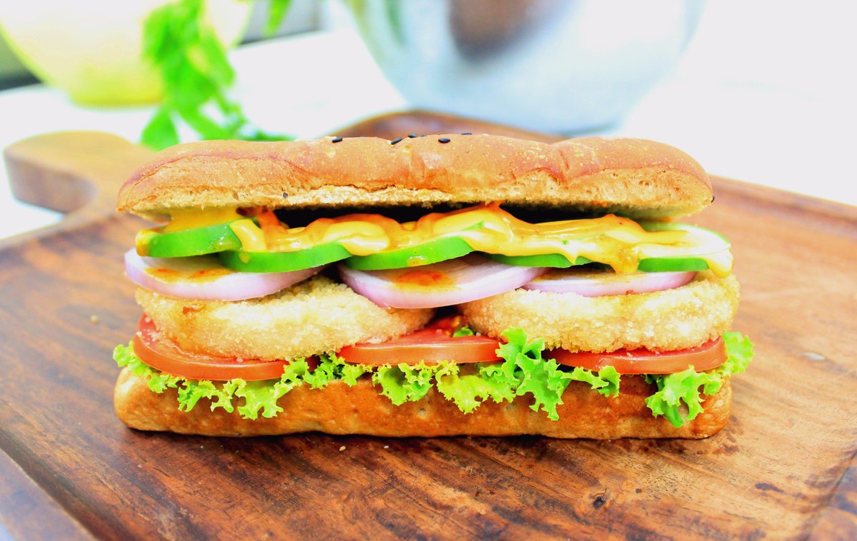 FrshOnline's tweet photo. Introducing Chicken Patty Panino! 
Get Rs 70 OFF. Use code: CP7
T&amp;C https://t.co/wWTAs8oG6r