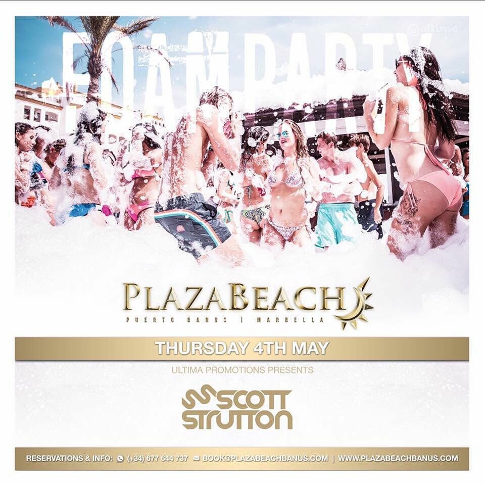 PlazaBeach (@plazabeach_) on Twitter photo THURSDAYS - STAFF FOAM PARTY
All SUMMER 2017 <a href="/PlazaBeach_/">PlazaBeach</a>
Everyone Is Invited!!! #FoamParty
Whatsapp 📞+(34)678250596 THURSDAYS - STAFF FOAM PARTY
All SUMMER 2017 <a href="/PlazaBeach_/">PlazaBeach</a>
Everyone Is Invited!!! #FoamParty
Whatsapp 📞+(34)678250596