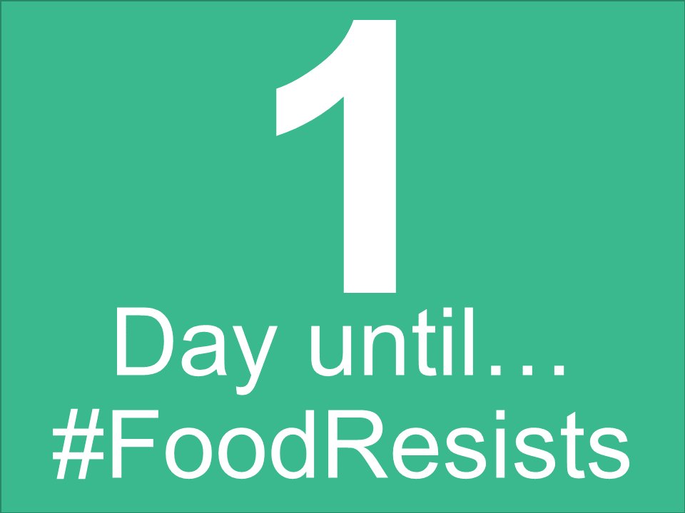 cunyurbanfood's tweet photo. We hope you'll join us tomorrow to discuss common ground &amp; goals across movements in the Trump age https://t.co/ySKlcMrt7a #FoodResists https://t.co/4RwCHTutvJ