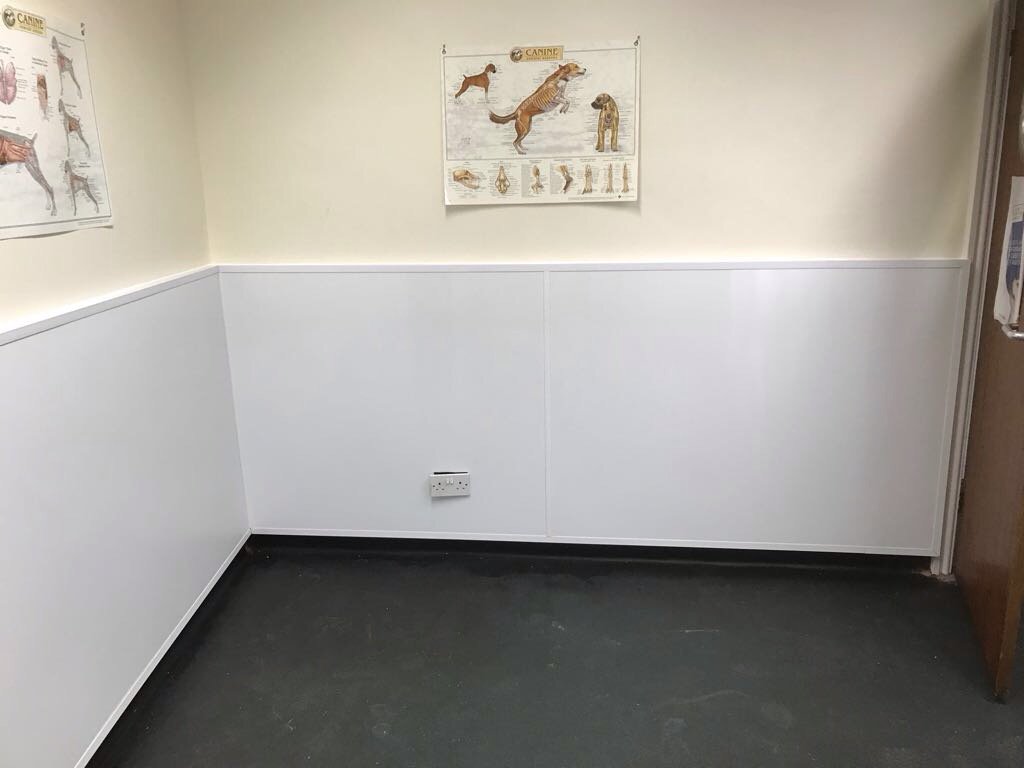 pvccladdinguk's tweet image. Hallam Vets Centre. Client was very happy with the finished job. Nu World Plastics. NO Job to big NO job to small, Always happy to help.