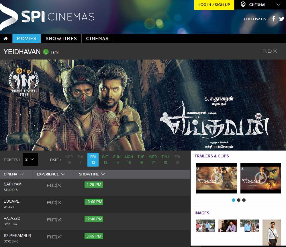 skycinemas's tweet photo. #Yeidhavan Booking Open Nw @ @Sathyam_cinemas #YeidhavanFromMay12th #2DaysToGoForYeidhavan @KalaiActor #SatnaTitus @sakthivelan_b @alenedit https://t.co/dkJlXbJgR9