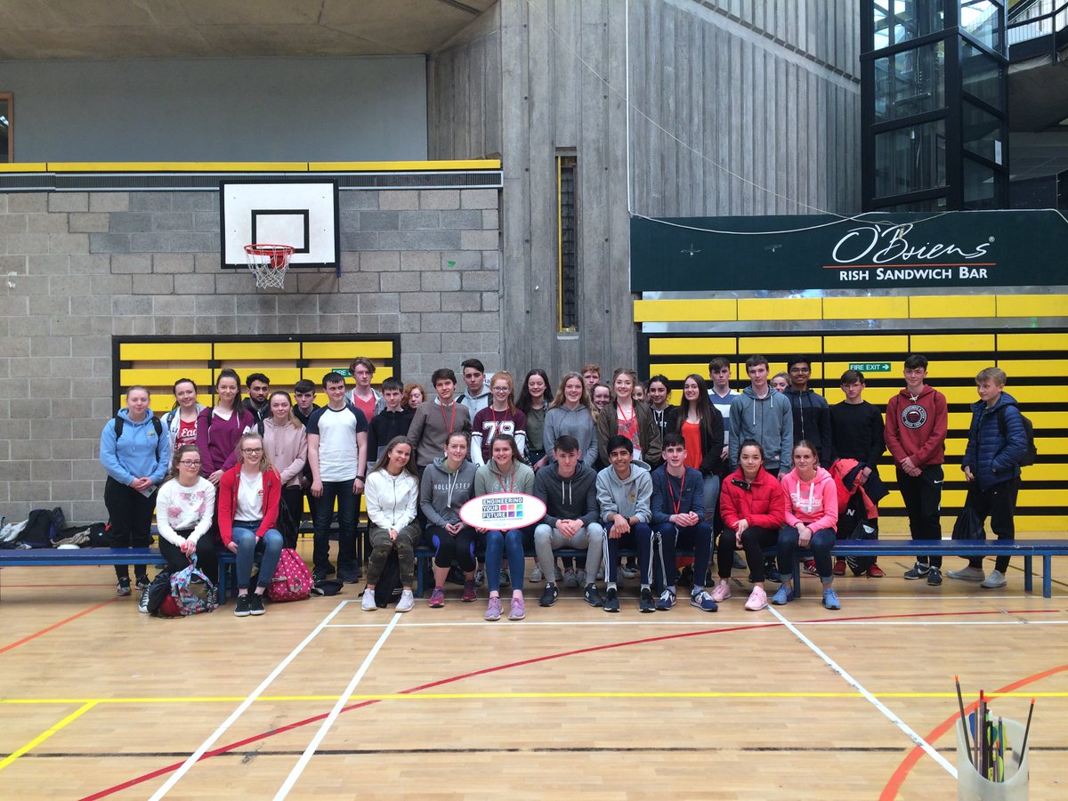 UCDEngArch's tweet photo. Smiles all round after Rock Climbing and Archery during Engineering your Future week. #EYF17 #ENGUCD #engineering #ty https://t.co/Y0hFVrUDmf