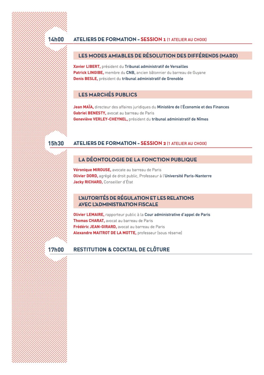 CNBarreaux's tweet photo. #EGDA2017 le 30 juin prochain. Découvrez le programme. Inscriptions très prochainement. @Conseil_Etat @Maison_Chimie https://t.co/cLm5d41PLQ