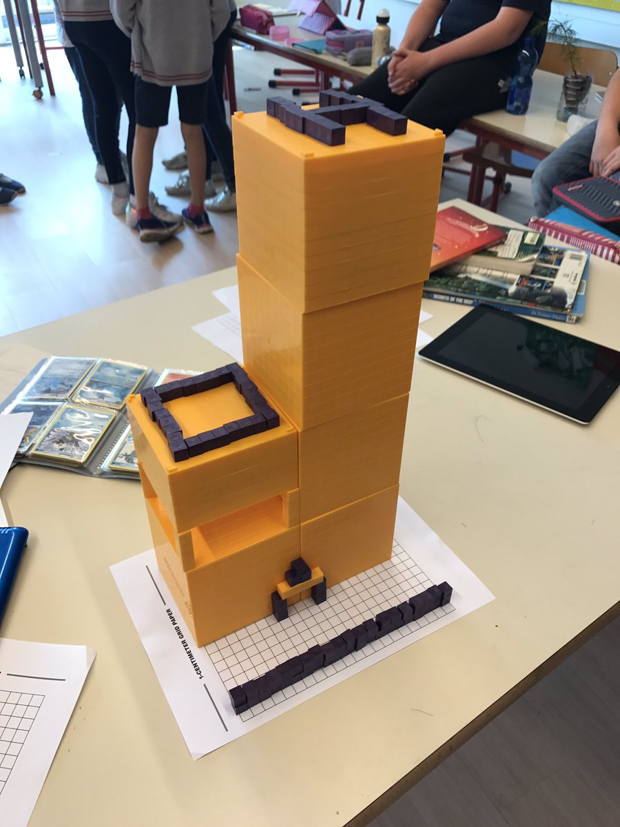 MrBDEvans's tweet photo. An entire village for lady bugs with a volume of 5678cm^3 #mathchat #pypchat #iscomo #inquiry #deathtoworksheets https://t.co/maupsePlGa