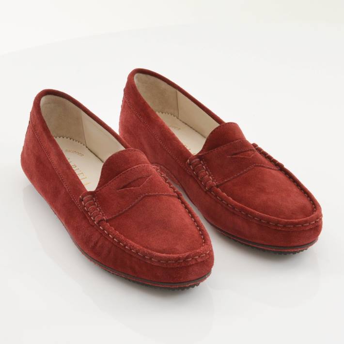 carvela red suede shoes