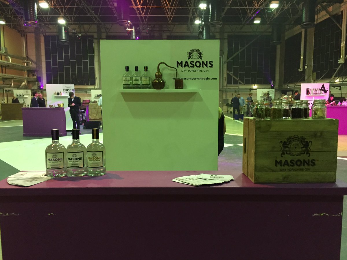 Who is coming to the <a href="/boutiquebarshow/">Boutique Bar Show</a> in #manchester today? Come and see @Seanmasonsgin and I to sample @YorkshireGin