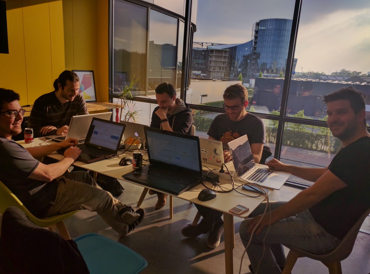 entityonebe's tweet photo. In het nieuwe EntityOne kantoor werd er vorige week een DUG sprint gehouden om de nieuwe Drupal.be site te bouwen. https://t.co/K7g3OlFJdv