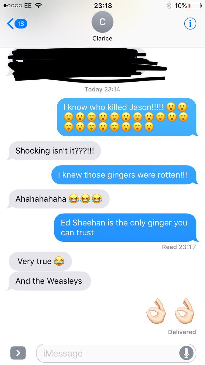 Makes perfect sense 😂 <a href="/edsheeran/">Ed Sheeran HQ</a> <a href="/CW_Riverdale/">Riverdale</a>