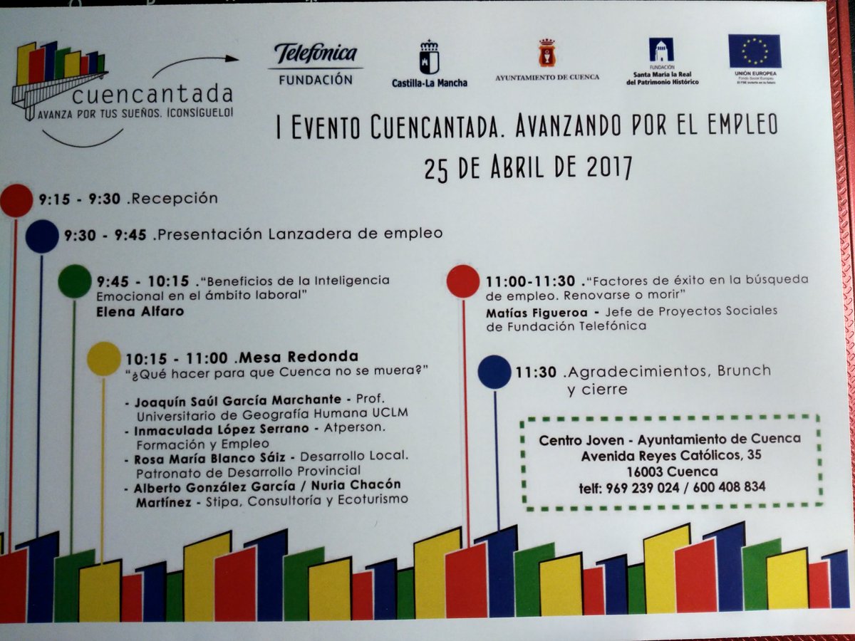 También en el blog,Chelo nos habla sobre el #evento d los compis d @Lanzaderas_EES d <a href="/Cuencantada2016/">Cuencantada_2016</a>  lanzaderasdeempleo.es/cuencantados-d…