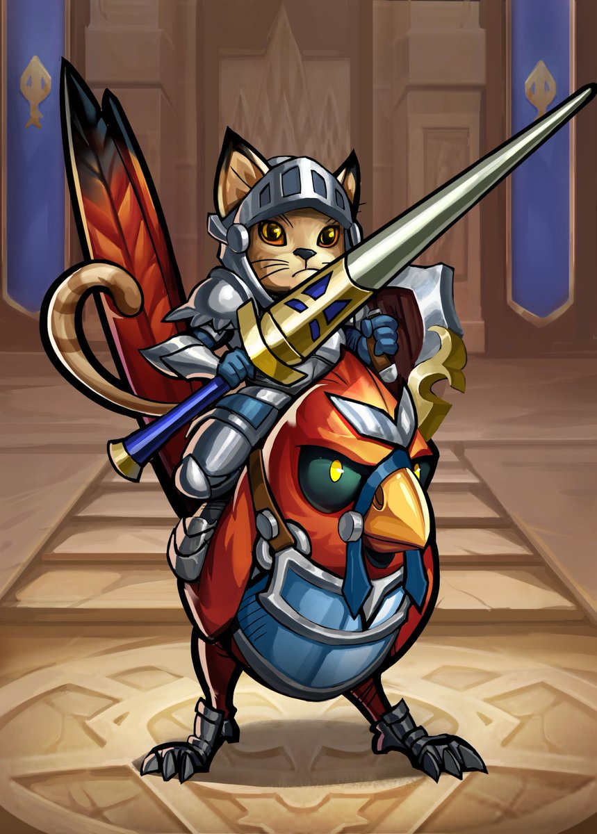 CardMonsters's tweet photo. He ain't no pussycat! #cardmonster #mobilegames #CCG https://t.co/HKcIEGDCFo