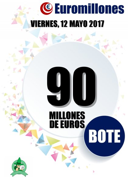 BoladeLoteria's tweet photo. ¡¡ 90 MILLONES !! de #Bote en #Euromillón juega con la #Suerte de #LaBoladeCristal desde cualquier lugar click aquí https://t.co/gO3e8oHZlC https://t.co/FuZXDbNjG6