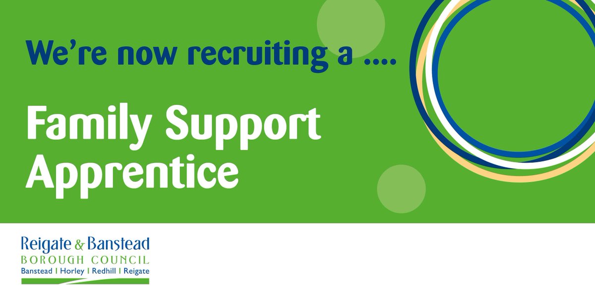 reigatebanstead's tweet photo. We are looking for an Apprentice Administrator for the South East Surrey Family Support Team.
https://t.co/8iBCjp6H3o https://t.co/u15vebU4zM