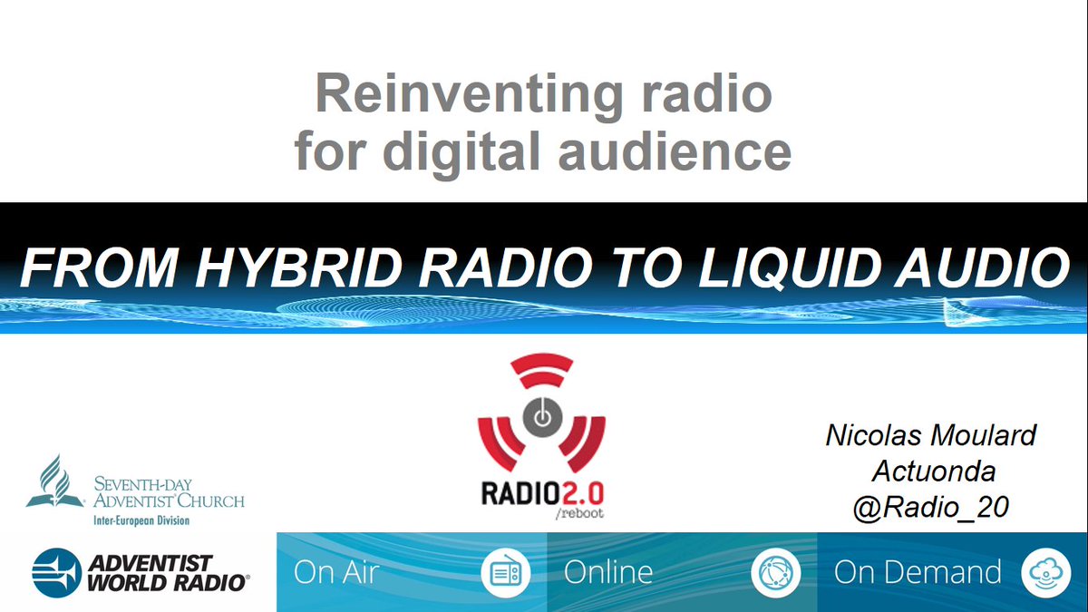 Radio_20's tweet photo. Great time helping to reinvent #Radio for #digital audience, leveraging innovation to enhance #LiquidAudio experience #FishWhereTheFishAre https://t.co/BkCHzqGpAL