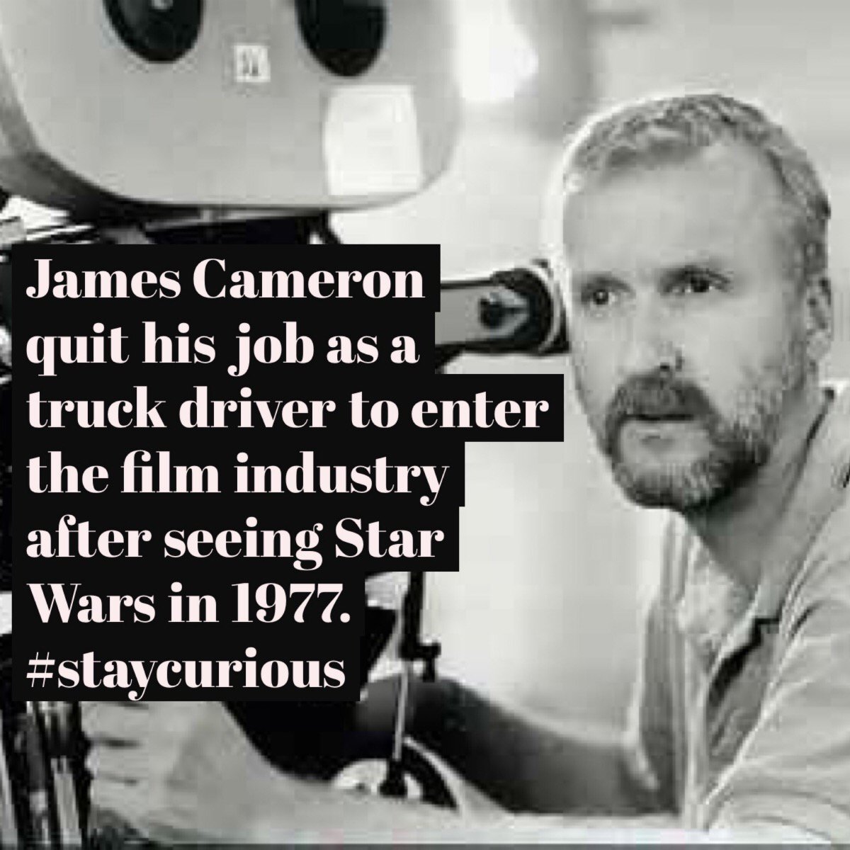 truckbubba's tweet photo. Do you know #JamesCameron was a #truckdriver in his earlier days. Know about celebrities who were truckers once... https://t.co/f0rpSBJCIw https://t.co/hCHDJ73E3d