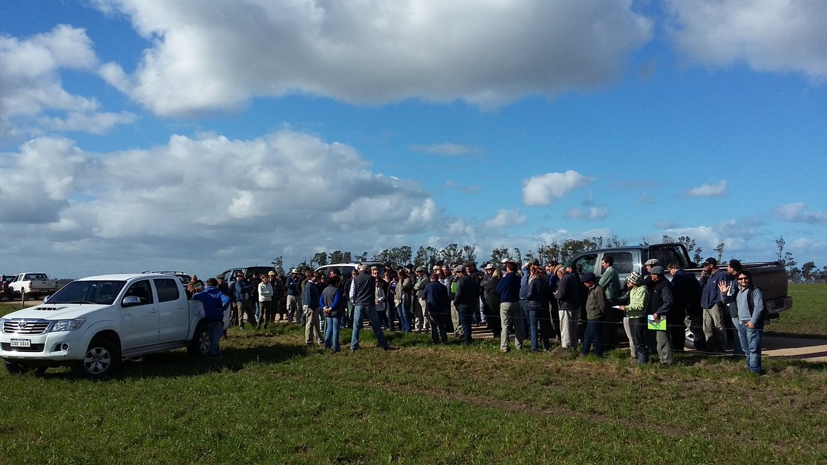 #giraganaderaCREA Segundo día: mañana en el establecimiento de flia. Ahlig-Acosta.
