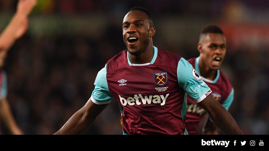 betway's tweet photo. Congratulations to @Michailantonio for picking up 'Hammer of the Year'!
Well deserved 👏
#WHUAWARDS https://t.co/ghni2pNoaf