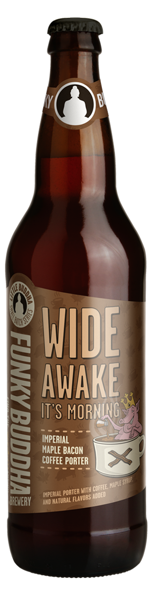 ShortStopMktSRQ's tweet photo. WIDE AWAKE IT'S MORNING NOW AVAILABLE 
Imperial version of infamous Maple Bacon Coffee Porter.
#beer #CraftBeer #drinklocal #beerOclock https://t.co/ZUaLE41BsX