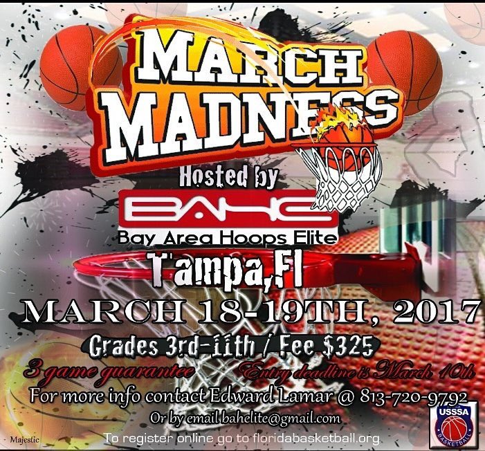 InHouseExposure's tweet photo. Salute 2 @TeamTampaHoops  @BAHElite @jarroyoSCE for hosting these quality Tampa events in 2017 #Supportthehometeam #2getherwecan https://t.co/3UENLFWyz0