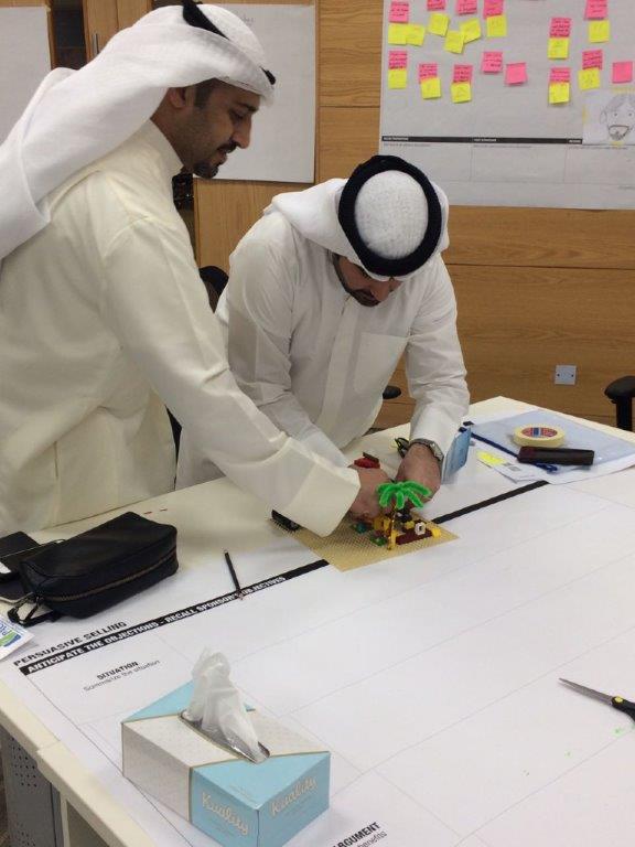 DTA_Dubai's tweet photo. Check out the team of @Bankboubyan participating in our 2-Days #designthinking fundamentals workshop at @pace in Kuwait. https://t.co/aASHaZtZbj