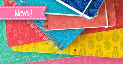 PersonalPlanner's tweet image. Pretty good news: fresh, new patters are out! 🐠🦄🌵 #personalplanner